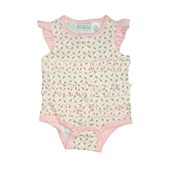 Outfit Bundle! - Yellow Dress Set & Pink Floral Romper, 0-3 Months - Picture 6 of 9